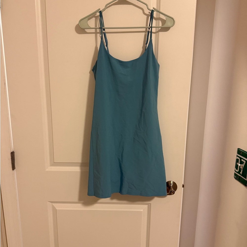 Abercrombie & Fitch Teal Exercise Dress Tall